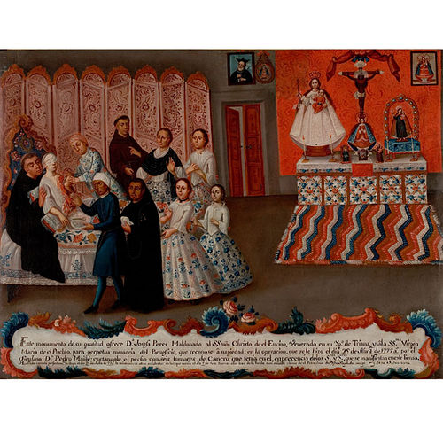 Ex-voto of Josefa Peres Maldonado - Bard Graduate Center