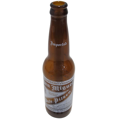 San Miguel Pale Pilsen Beer Bottle Containing a Letter Bard Graduate